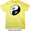 Mens Yoga Shirt Yin Yang AUM Spider Tie Dye Tee T-shirt