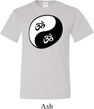Mens Yoga Shirt Yin Yang AUM Tall Tee T-Shirt