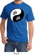 Mens Yoga Shirt Yin Yang AUM Tee T-Shirt