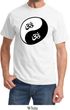 Mens Yoga Shirt Yin Yang AUM Tee T-Shirt