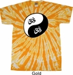 Mens Yoga Shirt Yin Yang AUM Twist Tie Dye Tee T-shirt