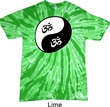 Mens Yoga Shirt Yin Yang AUM Twist Tie Dye Tee T-shirt