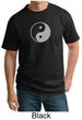 Mens Yoga Shirt Yin Yang Big Print Meditation Tall T-shirt
