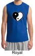 Mens Yoga Shirt Yin Yang Heart Muscle Tee T-Shirt
