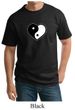 Mens Yoga Shirt Yin Yang Heart Tall  Tee T-Shirt