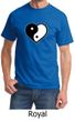 Mens Yoga Shirt Yin Yang Heart Tee T-Shirt