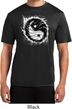 Mens Yoga Shirt Yin Yang Sun Moisture Wicking Tee T-Shirt