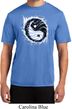 Mens Yoga Shirt Yin Yang Sun Moisture Wicking Tee T-Shirt