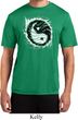 Mens Yoga Shirt Yin Yang Sun Moisture Wicking Tee T-Shirt