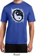 Mens Yoga Shirt Yin Yang Sun Moisture Wicking Tee T-Shirt