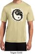 Mens Yoga Shirt Yin Yang Sun Moisture Wicking Tee T-Shirt