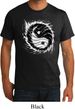 Mens Yoga Shirt Yin Yang Sun Organic Tee T-Shirt