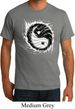 Mens Yoga Shirt Yin Yang Sun Organic Tee T-Shirt