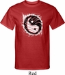 Mens Yoga Shirt Yin Yang Sun Tall Tee T-Shirt