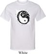 Mens Yoga Shirt Yin Yang Sun Tall Tee T-Shirt
