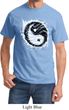 Mens Yoga Shirt Yin Yang Sun Tee T-Shirt