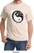 Mens Yoga Shirt Yin Yang Sun Tee T-Shirt