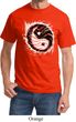 Mens Yoga Shirt Yin Yang Sun Tee T-Shirt