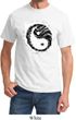 Mens Yoga Shirt Yin Yang Sun Tee T-Shirt