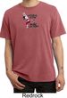 Mens Yoga Shirt Yoga Now Wine Later Pigment Dyed Tee T-Shirt