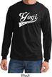 Mens Yoga Shirt Yogi University Long Sleeve Tee T-Shirt