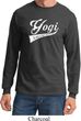 Mens Yoga Shirt Yogi University Long Sleeve Tee T-Shirt