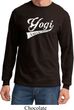 Mens Yoga Shirt Yogi University Long Sleeve Tee T-Shirt