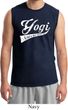 Mens Yoga Shirt Yogi University Muscle Tee T-Shirt