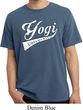 Mens Yoga Shirt Yogi University Pigment Dyed Tee T-Shirt