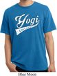 Mens Yoga Shirt Yogi University Pigment Dyed Tee T-Shirt