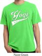 Mens Yoga Shirt Yogi University Pigment Dyed Tee T-Shirt