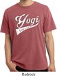 Mens Yoga Shirt Yogi University Pigment Dyed Tee T-Shirt