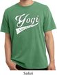 Mens Yoga Shirt Yogi University Pigment Dyed Tee T-Shirt