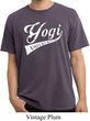 Mens Yoga Shirt Yogi University Pigment Dyed Tee T-Shirt