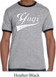 Mens Yoga Shirt Yogi University Ringer Tee T-Shirt