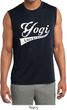 Mens Yoga Shirt Yogi University Sleeveless Moisture Wicking Tee