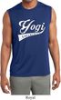 Mens Yoga Shirt Yogi University Sleeveless Moisture Wicking Tee