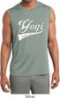 Mens Yoga Shirt Yogi University Sleeveless Moisture Wicking Tee