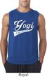 Mens Yoga Shirt Yogi University Sleeveless Tee T-Shirt