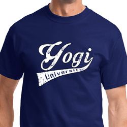 Mens Yoga Shirt Yogi University Tee T-Shirt