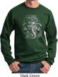 Mens Yoga Sweatshirt 3D Ganesha Darks Sweat Shirt