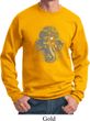 Mens Yoga Sweatshirt 3D Ganesha Lights Sweat Shirt