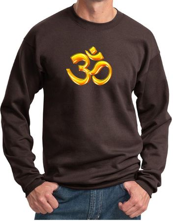Mens Yoga Sweatshirt 3D OM Sweat Shirt