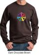 Mens Yoga Sweatshirt 7 Chakra Circle Sweat Shirt
