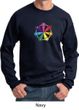 Mens Yoga Sweatshirt 7 Chakra Circle Sweat Shirt