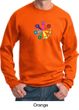 Mens Yoga Sweatshirt 7 Chakra Circle Sweat Shirt
