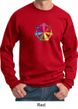 Mens Yoga Sweatshirt 7 Chakra Circle Sweat Shirt