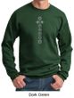 Mens Yoga Sweatshirt 7 Chakras Meditation Sweatshirt