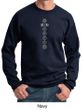 Mens Yoga Sweatshirt 7 Chakras Meditation Sweatshirt