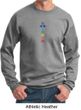 Mens Yoga Sweatshirt 7 Colored Chakras Sweat Shirt